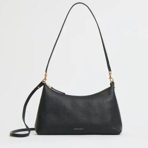 Mansur Gavriel Rhea black shoulder bag - 90s minimalist Classic
